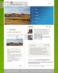 歐美公司模板圖片素材PSD下載及企業(yè)網站設計指南